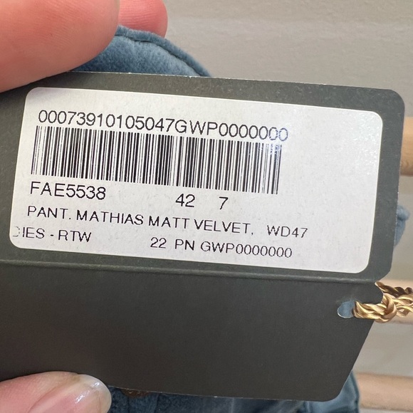 NWT Loro Piana Velvet Jeans - Picture 6 of 7